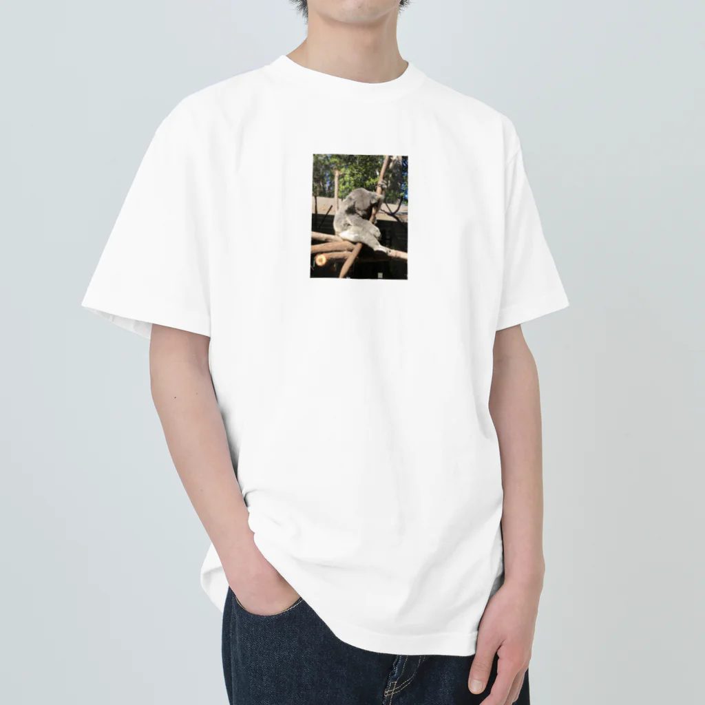 みちゅぱのオーストラリア・ゴールドコーストの動物園のコアラ🐨 ヘビーウェイトTシャツ