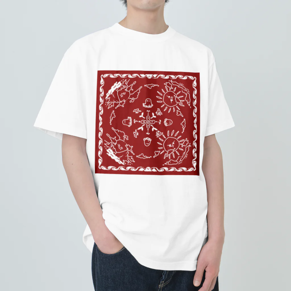 mog_itのobake-bandana Heavyweight T-Shirt