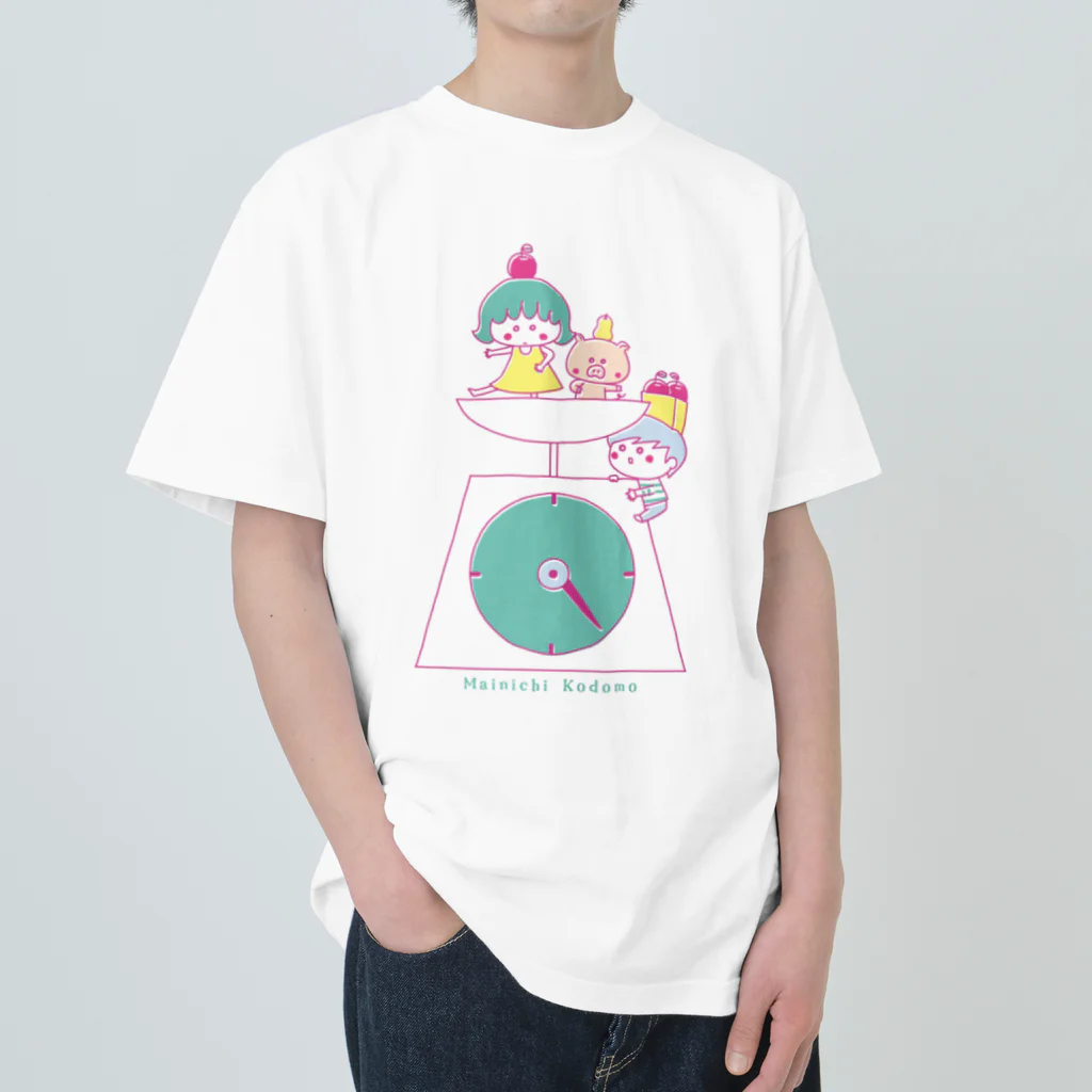 spicemachine-shopのMainichi kodomo diet ヘビーウェイトTシャツ