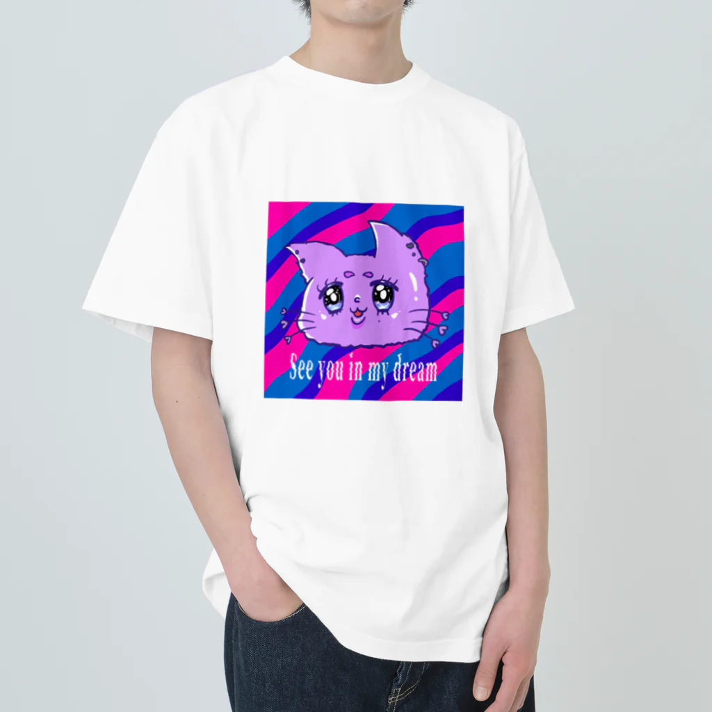 M塚Worldのゆめちゃん。 Heavyweight T-Shirt