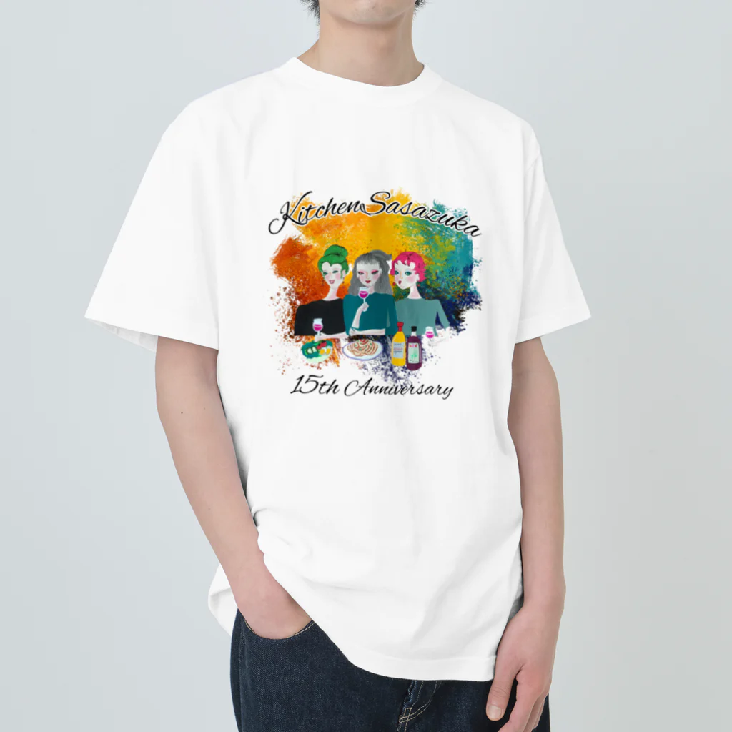 168designのKitchenSasazuka オリジナルグッズ Heavyweight T-Shirt