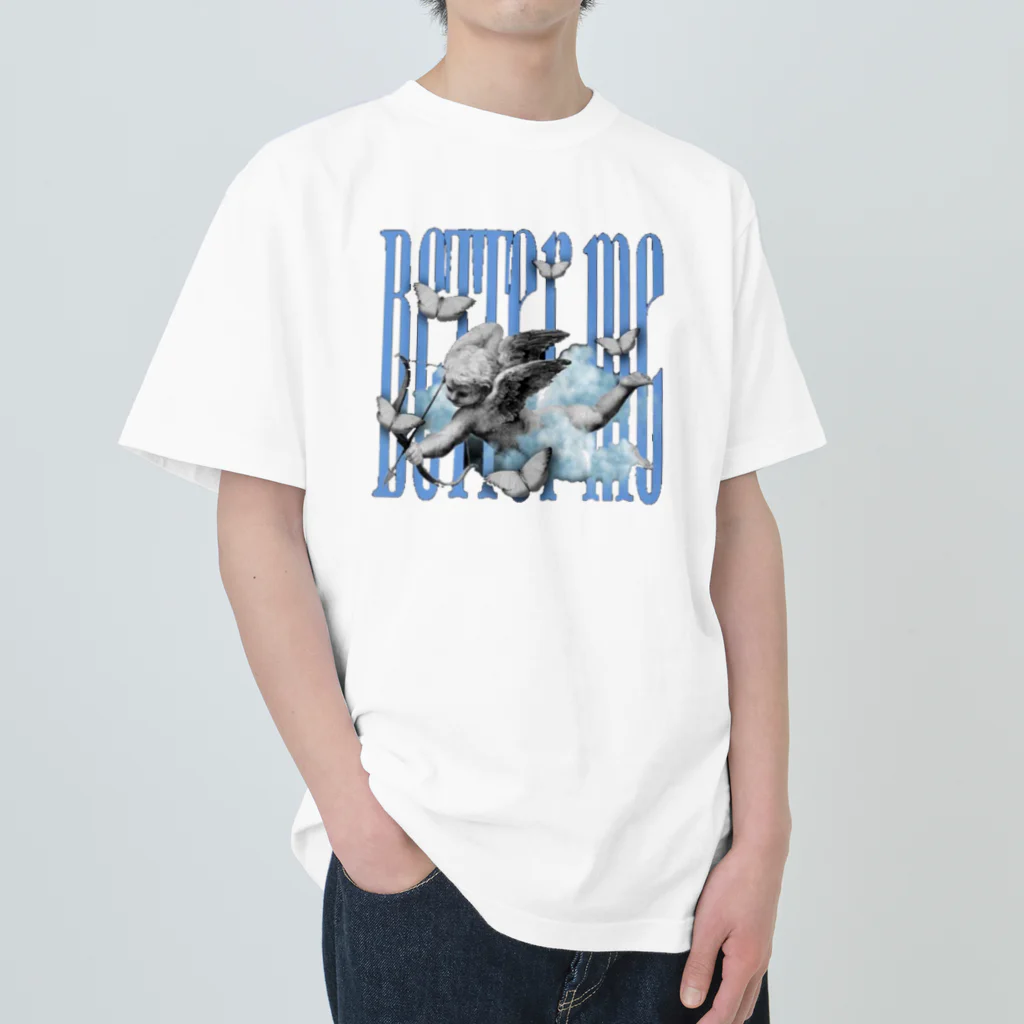 hiphop--のてんしつー ヘビーウェイトTシャツ