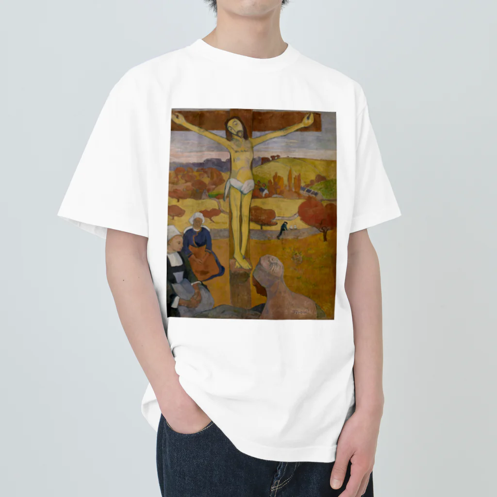 世界美術商店の黄色いキリスト / The Yellow Christ ヘビーウェイトTシャツ