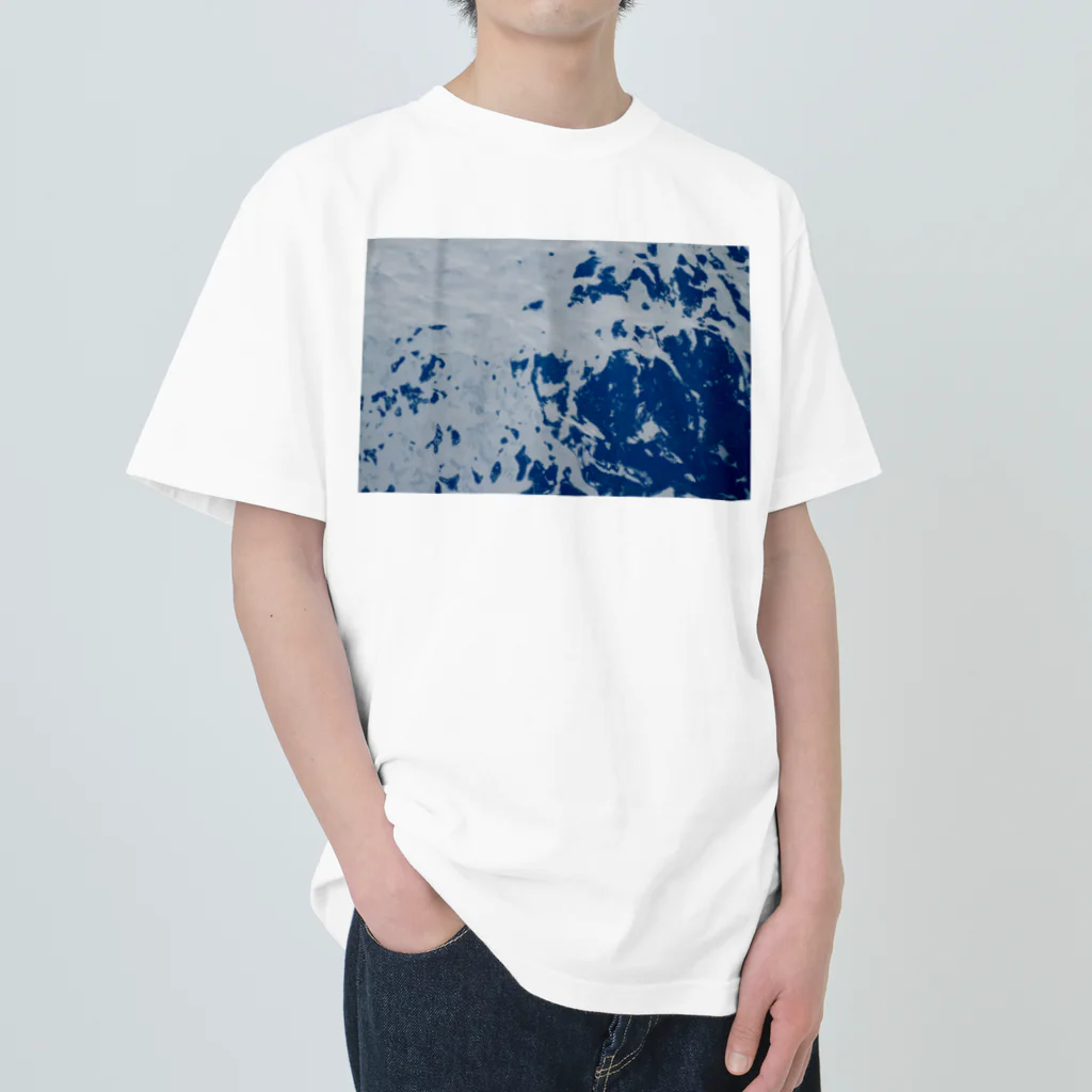 mawarukのディープブルー Heavyweight T-Shirt