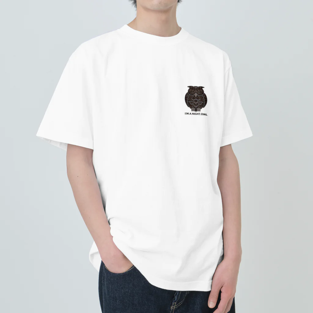 CharmyraのHoot it out　br Heavyweight T-Shirt