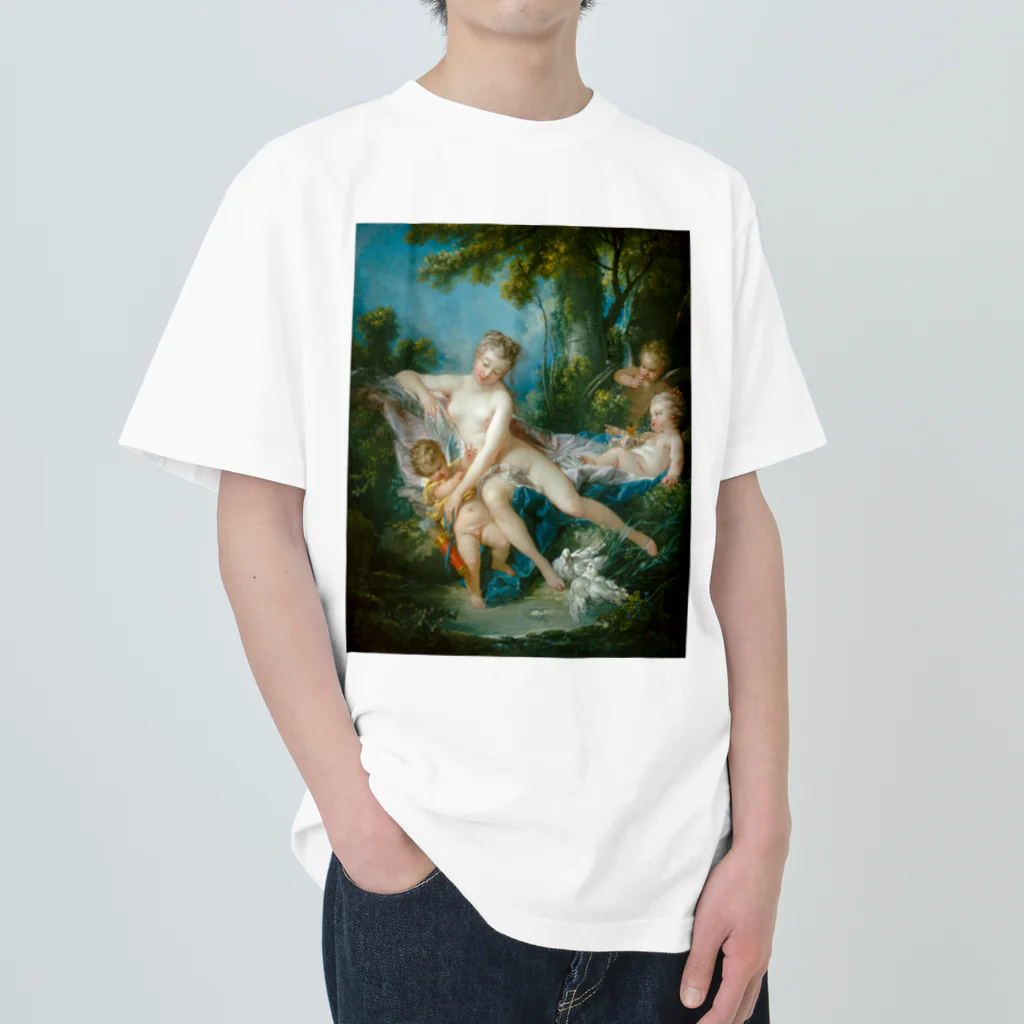 世界美術商店のヴィーナスの水浴 / The Bath of Venus ヘビーウェイトTシャツ