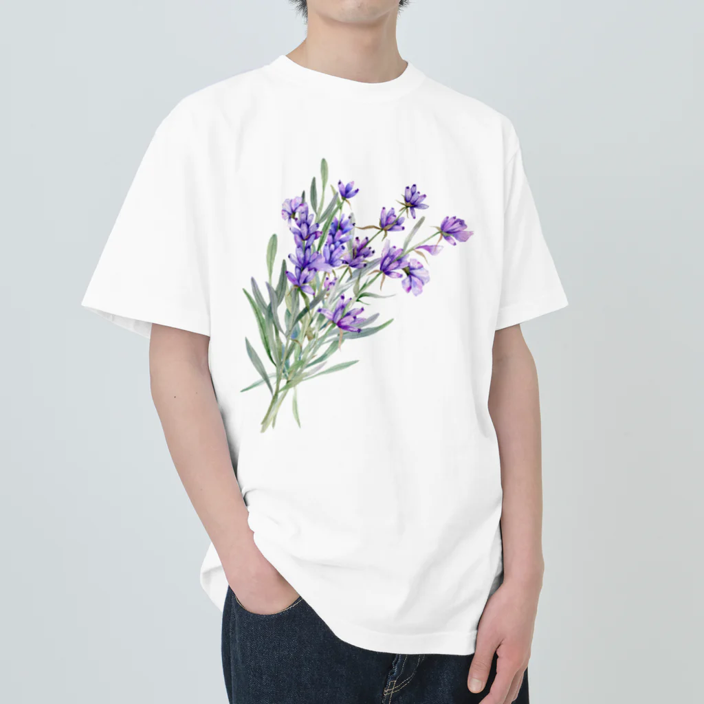 jamfish_goodiesのLAVENDER ヘビーウェイトTシャツ