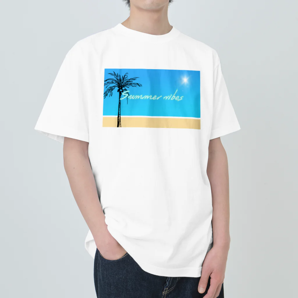 うなわるどのsummer vibes ヘビーウェイトTシャツ