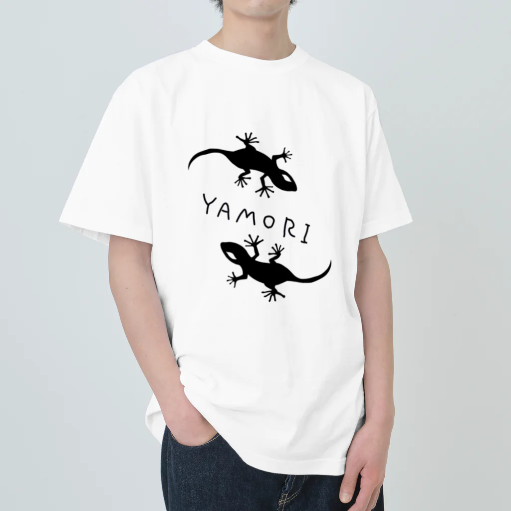 うさきッちょんのやもり Heavyweight T-Shirt