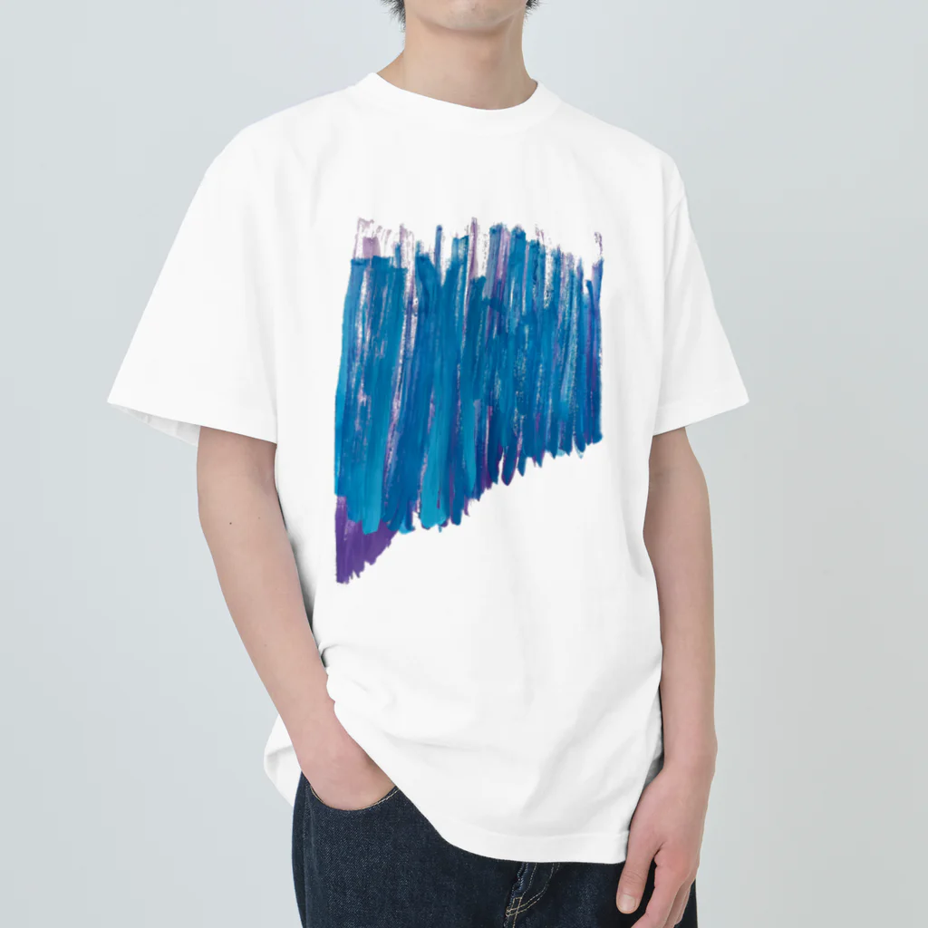 tsumuguto つむぐとのwakurasu/流れる ヘビーウェイトTシャツ