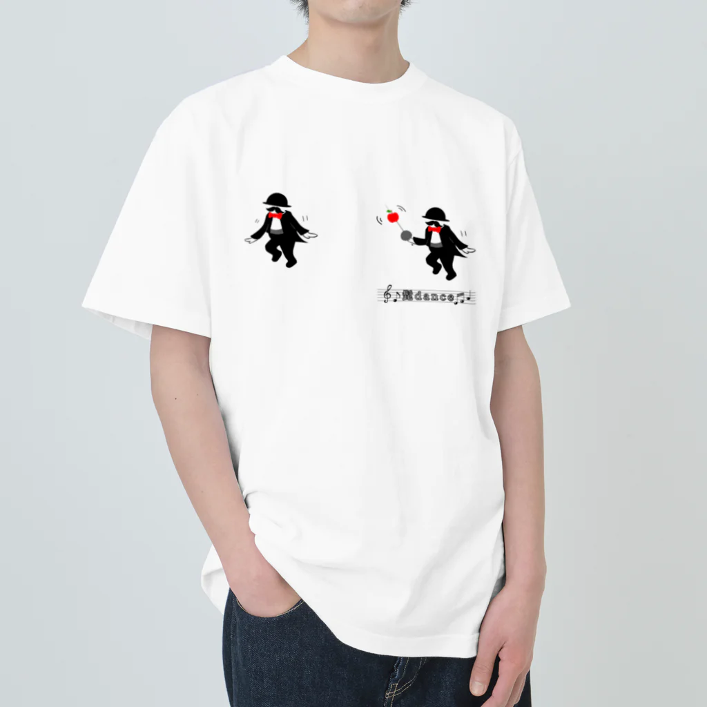 momolove のふたりで髭ダンス ヘビーウェイトTシャツ