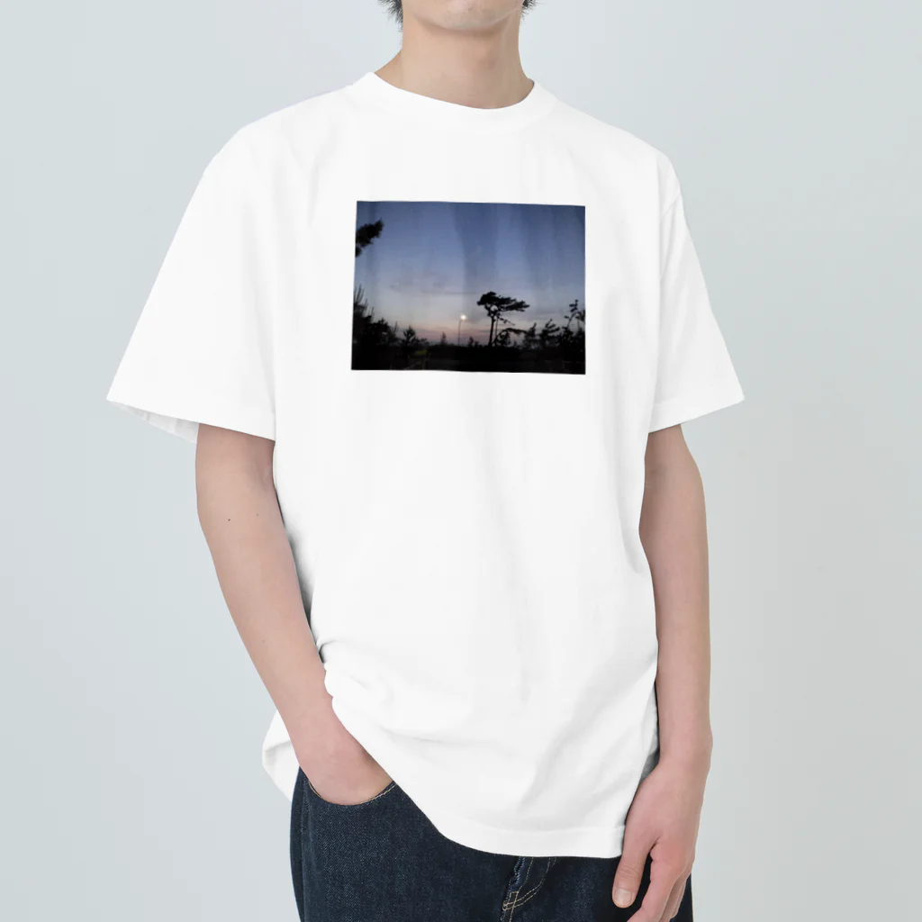 inacameraの夕方 ヘビーウェイトTシャツ