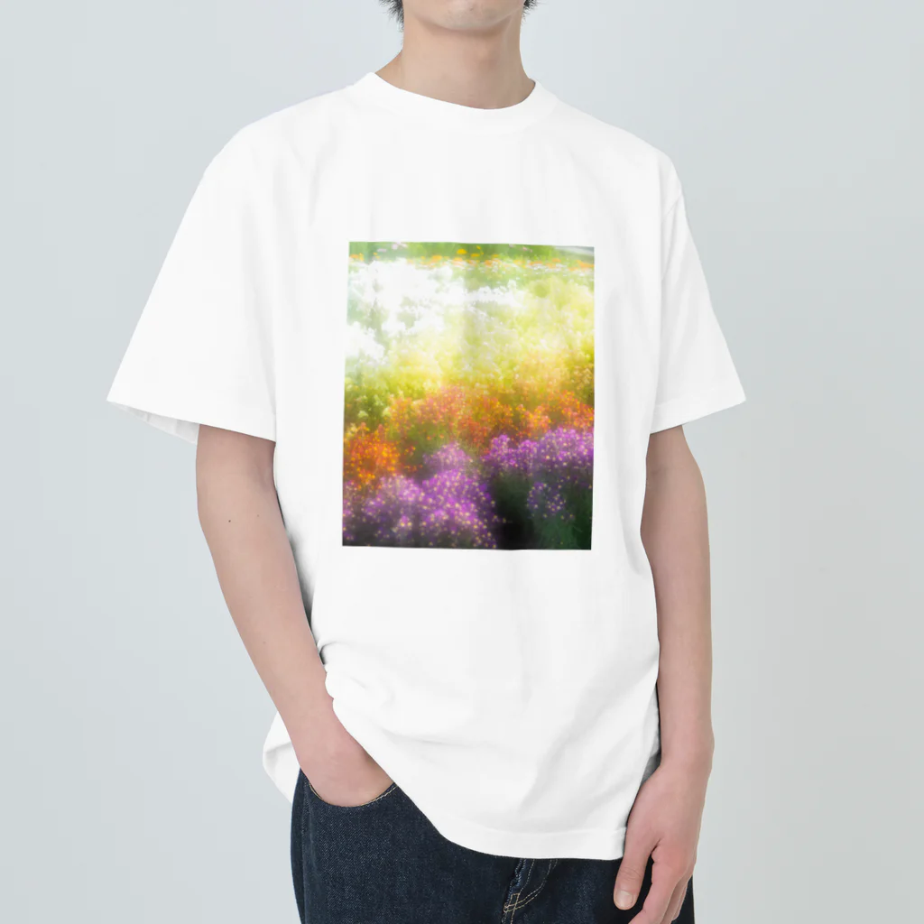 swimming_fruitsのEverything is Temporary ヘビーウェイトTシャツ