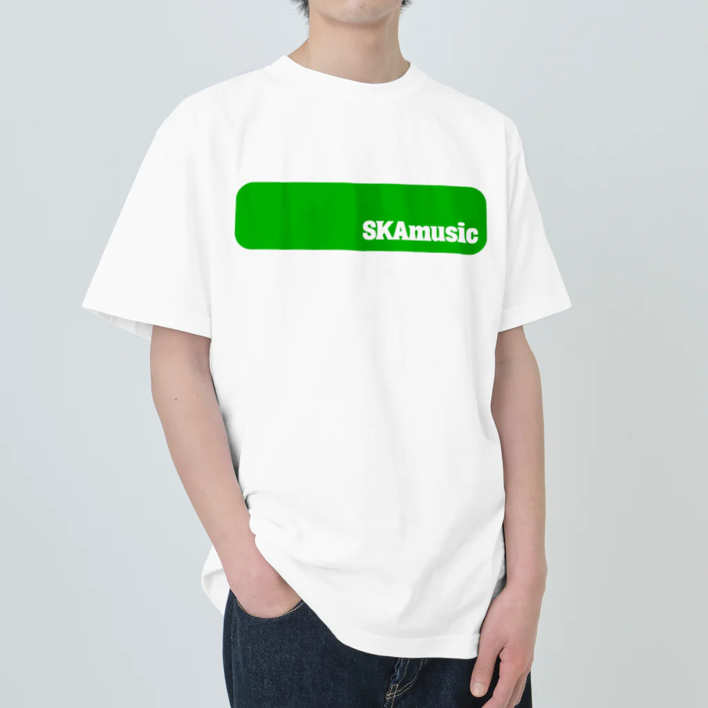 skamuzik a go goのSKAmusic③ Heavyweight T-Shirt