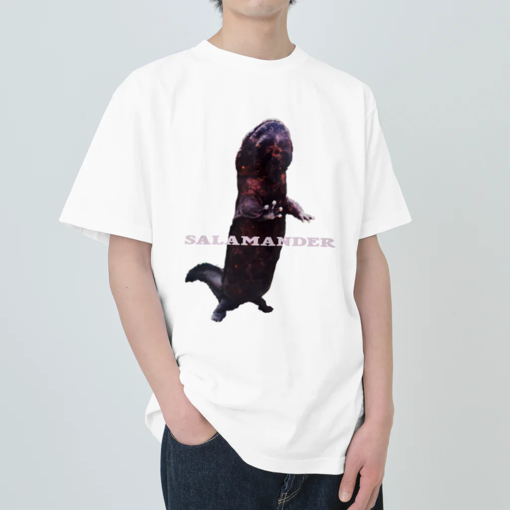 sanobunのsalamander Heavyweight T-Shirt