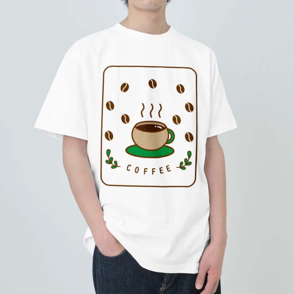COCOROのリラックスコーヒー ヘビーウェイトTシャツ