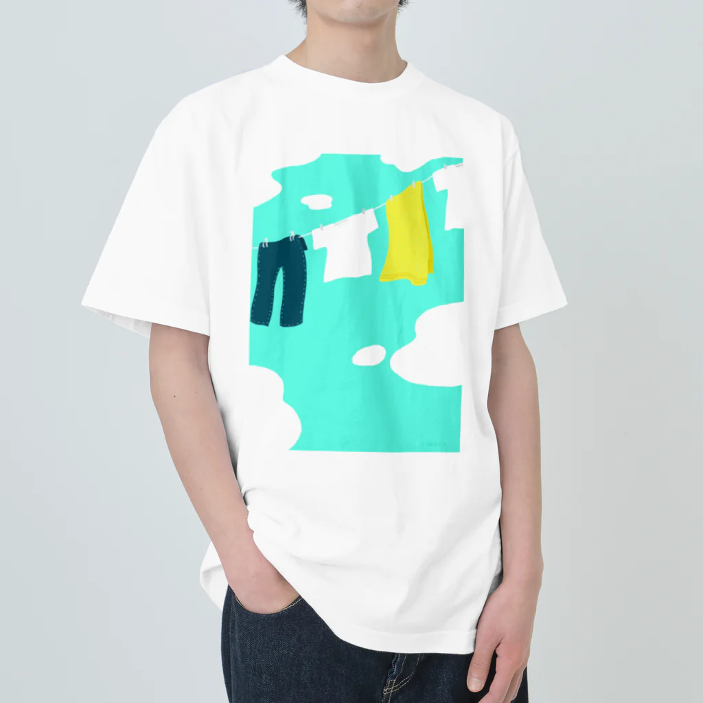 koharuの青空のお洗濯 Heavyweight T-Shirt