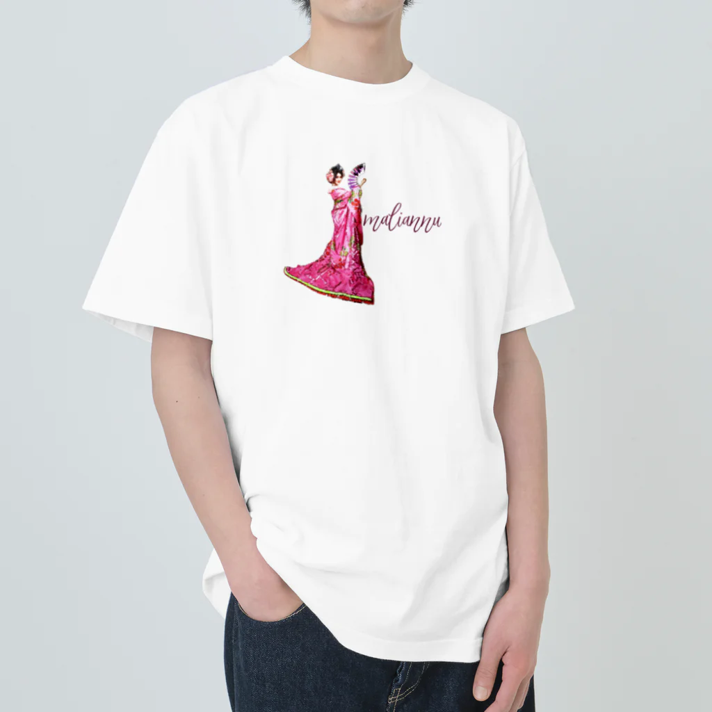 藤咲茉莉花♡ロック座のマリアンヌグッズ ヘビーウェイトTシャツ