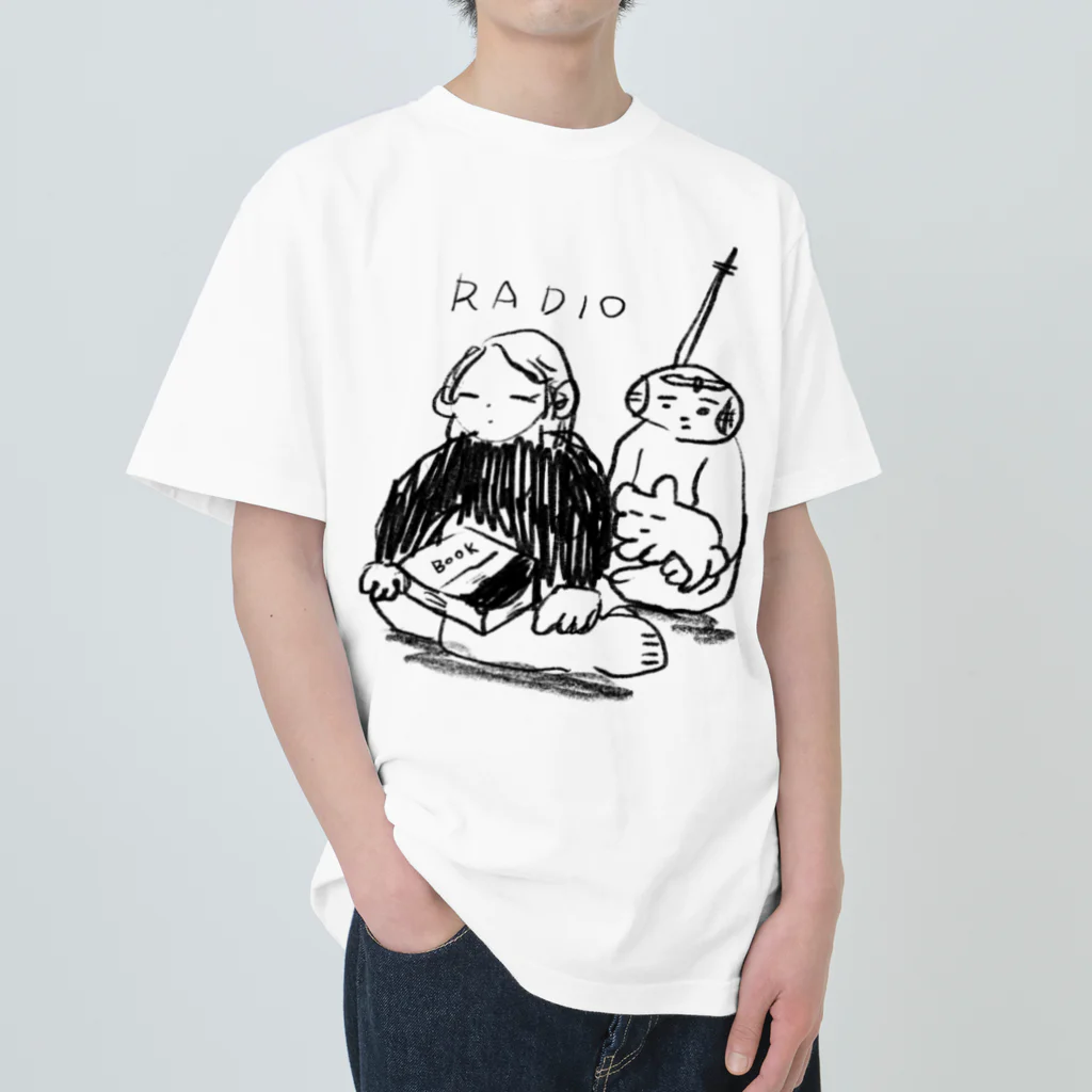 えたいのしれぬ屋のラジオ達 Heavyweight T-Shirt