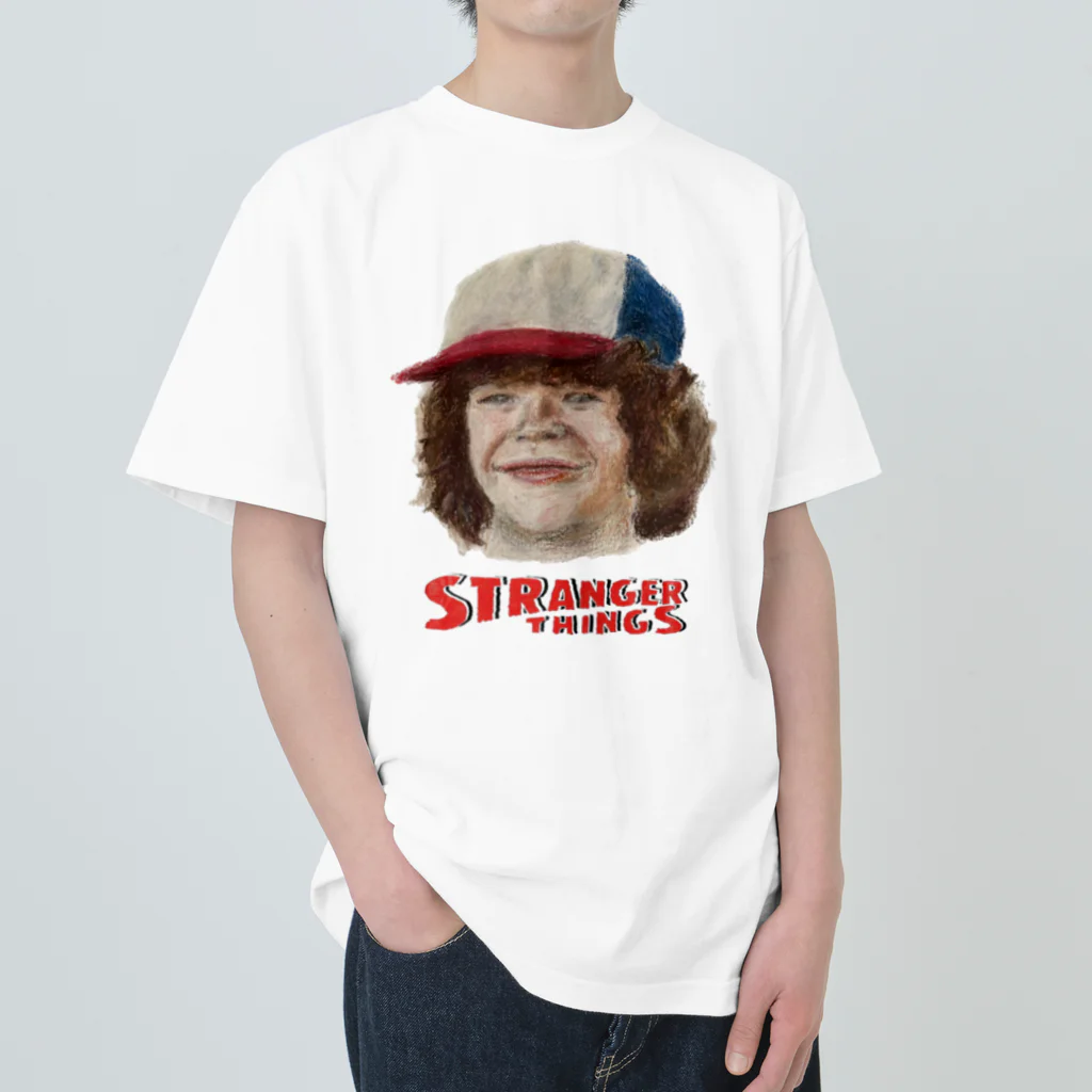 wimpernandayoのstranger things ヘビーウェイトTシャツ