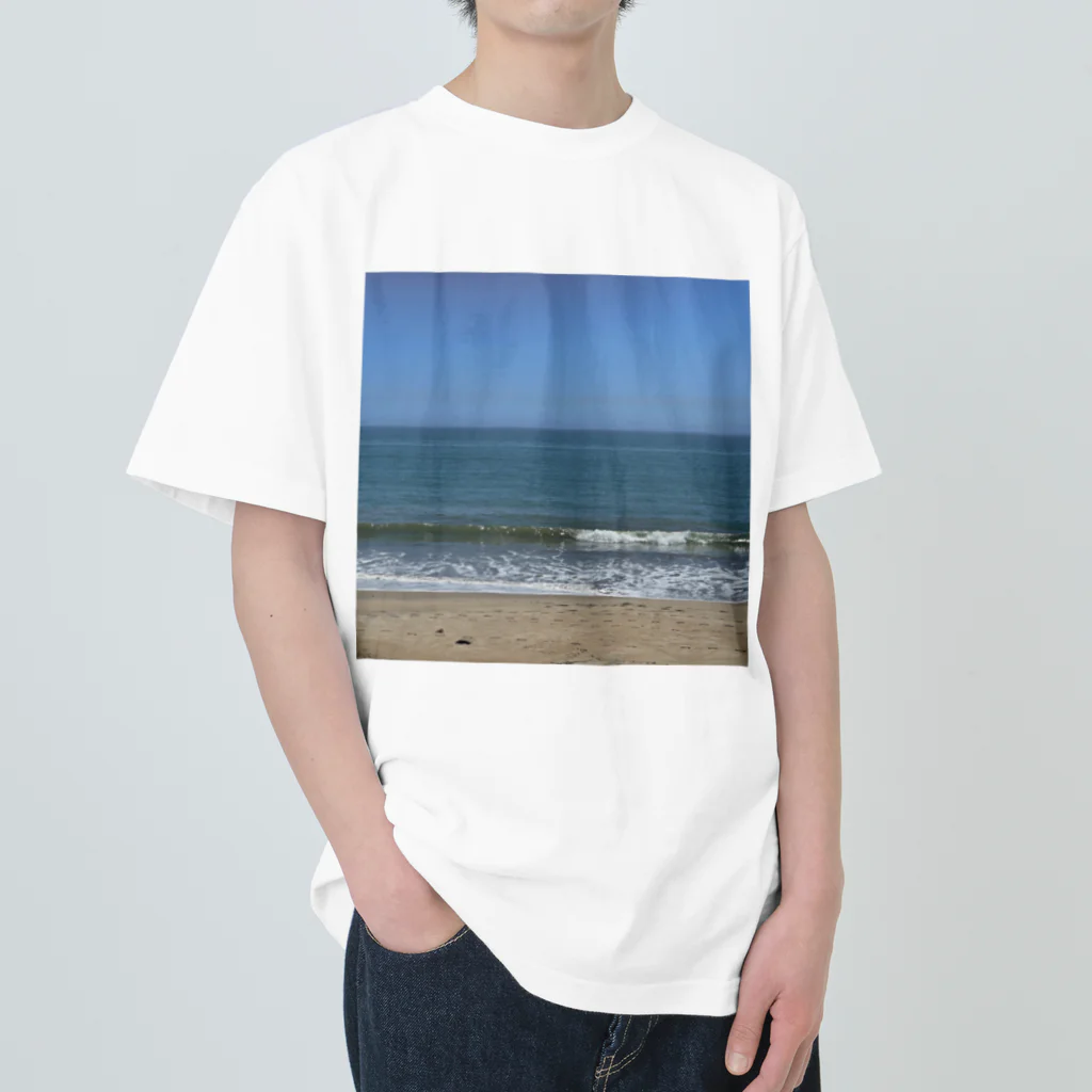 でおきしりぼ子の実験室の夏の日ー海バージョン Heavyweight T-Shirt