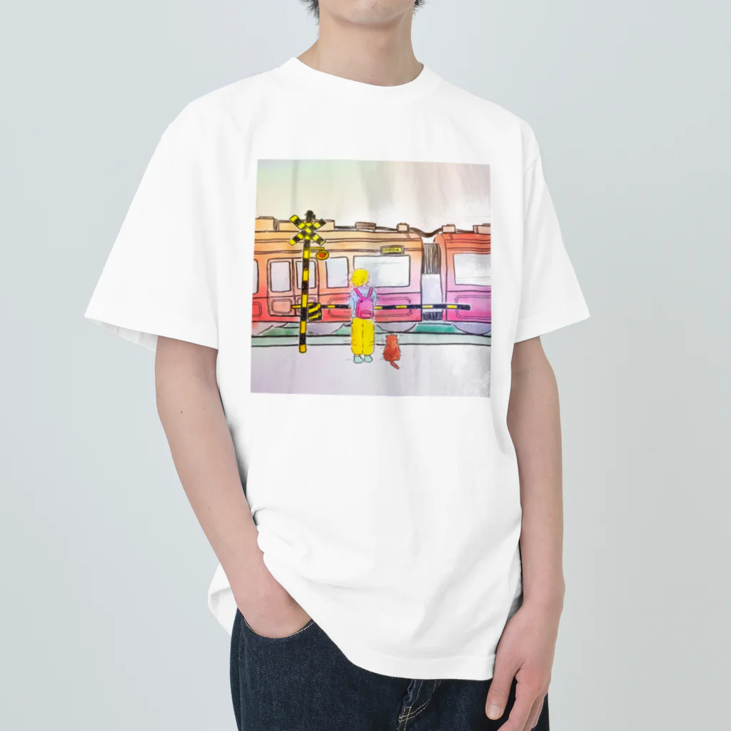 fridosamtの梅田のメランコリー Heavyweight T-Shirt