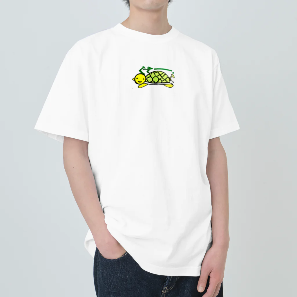 ANFUGU SHOPのメロンパン亀ちゃん ヘビーウェイトTシャツ