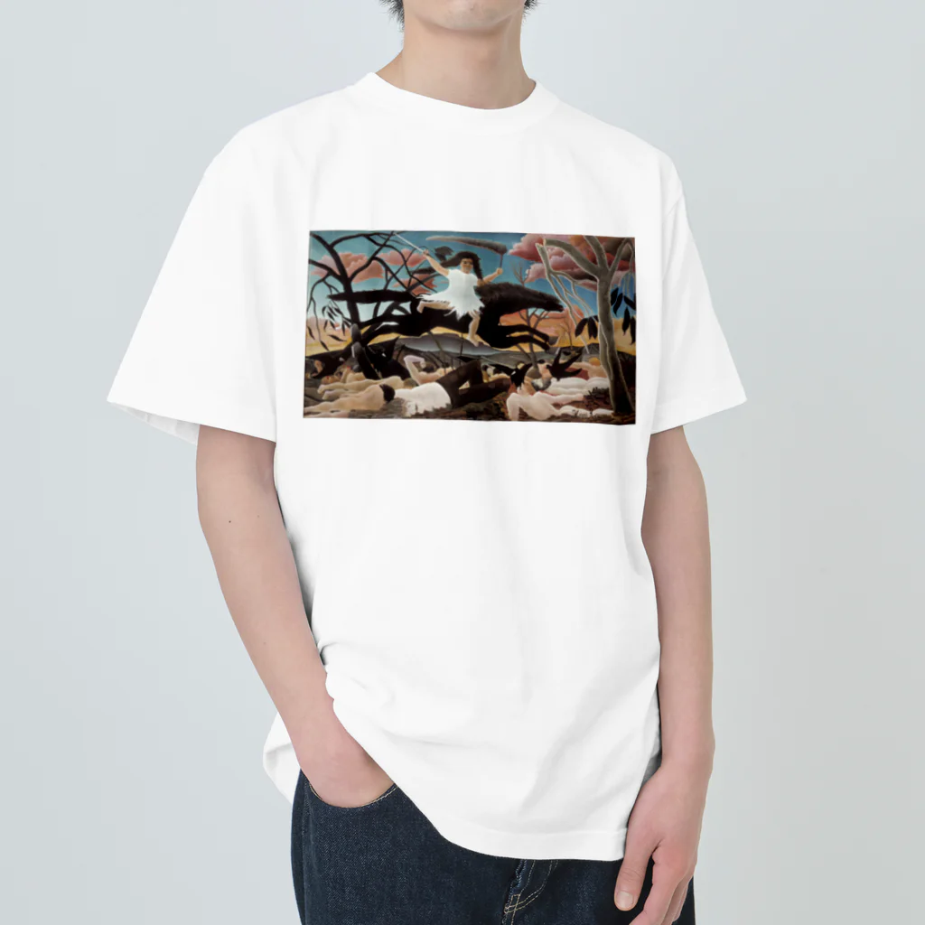 世界美術商店の戦争 / War ヘビーウェイトTシャツ