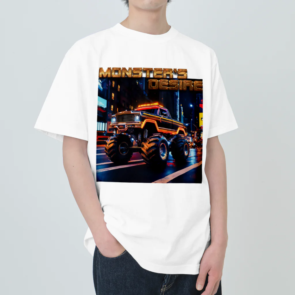 MELLOW-MELLOWのMONSTER'S DISIRE 2 ヘビーウェイトTシャツ