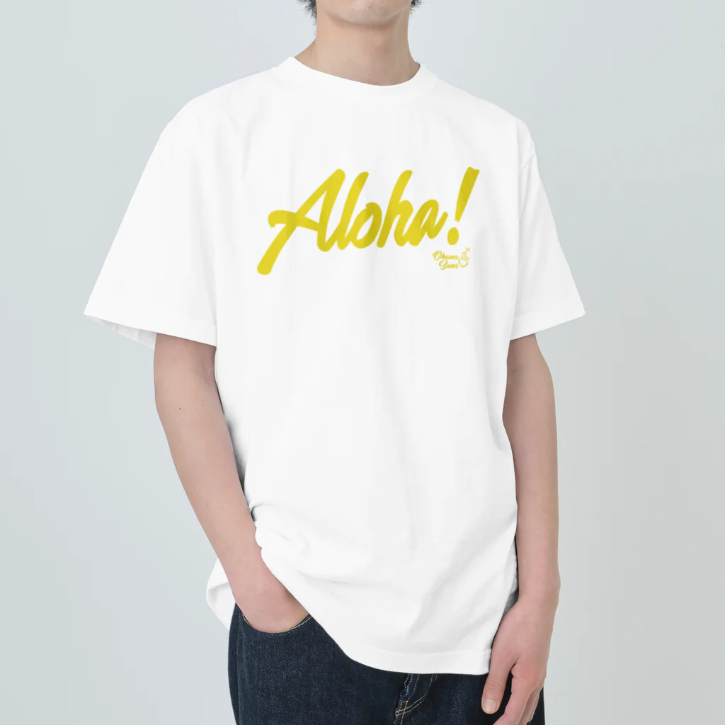 silenty designのALOHA by Ohana Suns Heavyweight T-Shirt