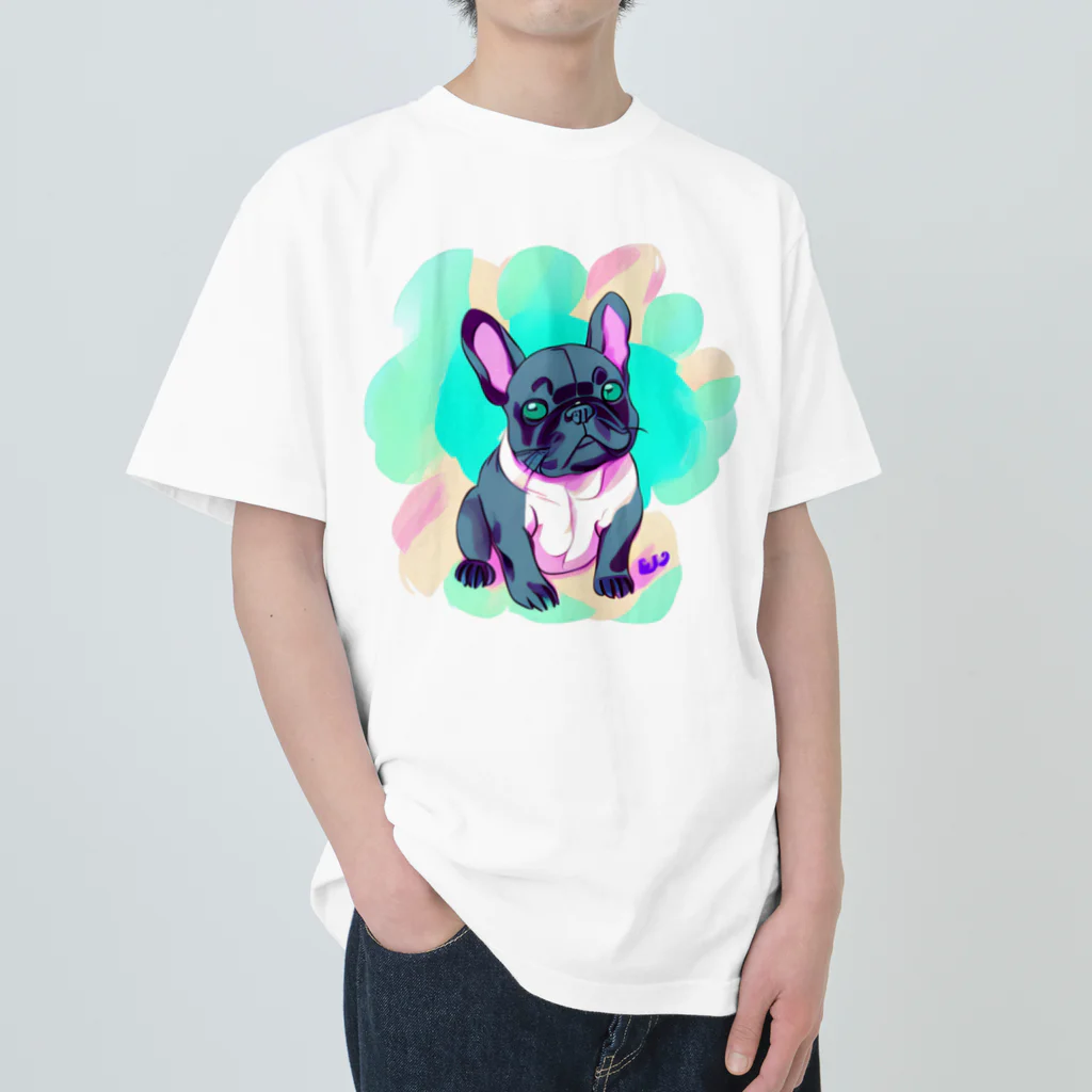 soramame1119の癒やしMax君 Heavyweight T-Shirt