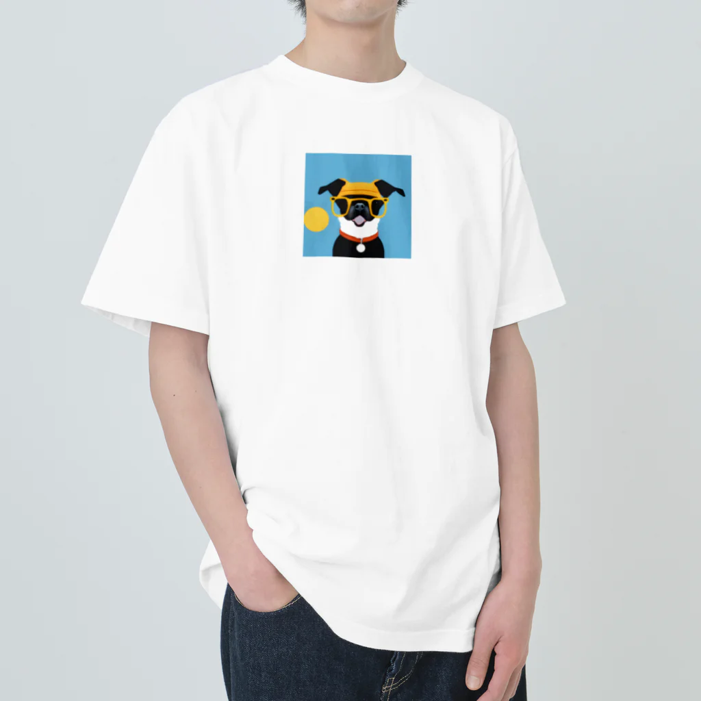 DJ.dogsのDJ.dog dogs1 ヘビーウェイトTシャツ