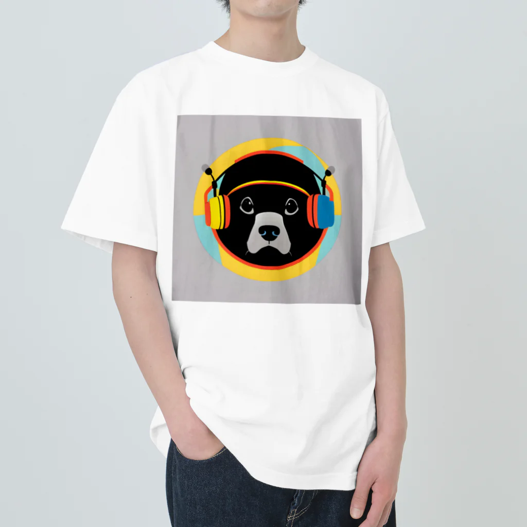 DJ.dogsのDJ.dogs dogs6 Heavyweight T-Shirt