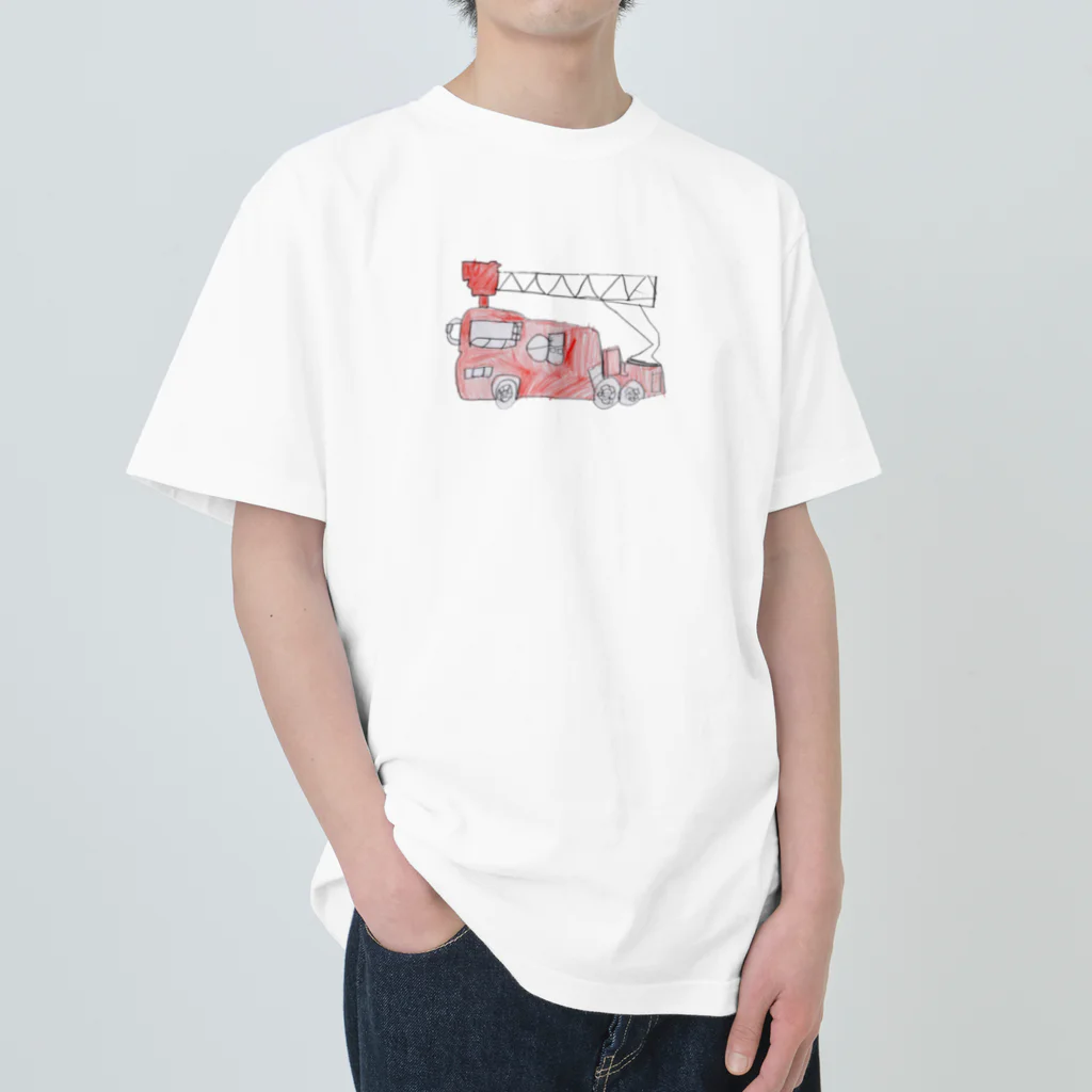 mumu-japanのはしご車 Heavyweight T-Shirt