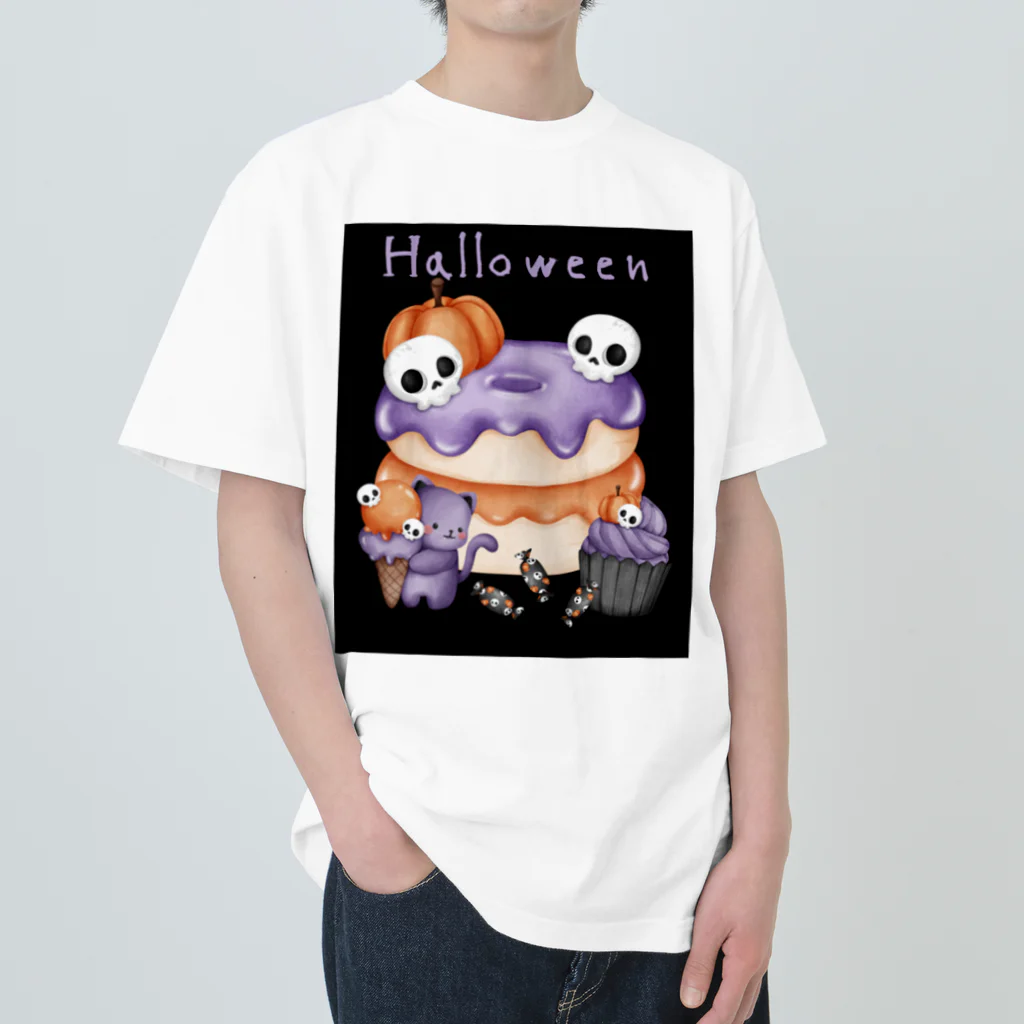 せきまるのハロウィンスイーツ ヘビーウェイトTシャツ