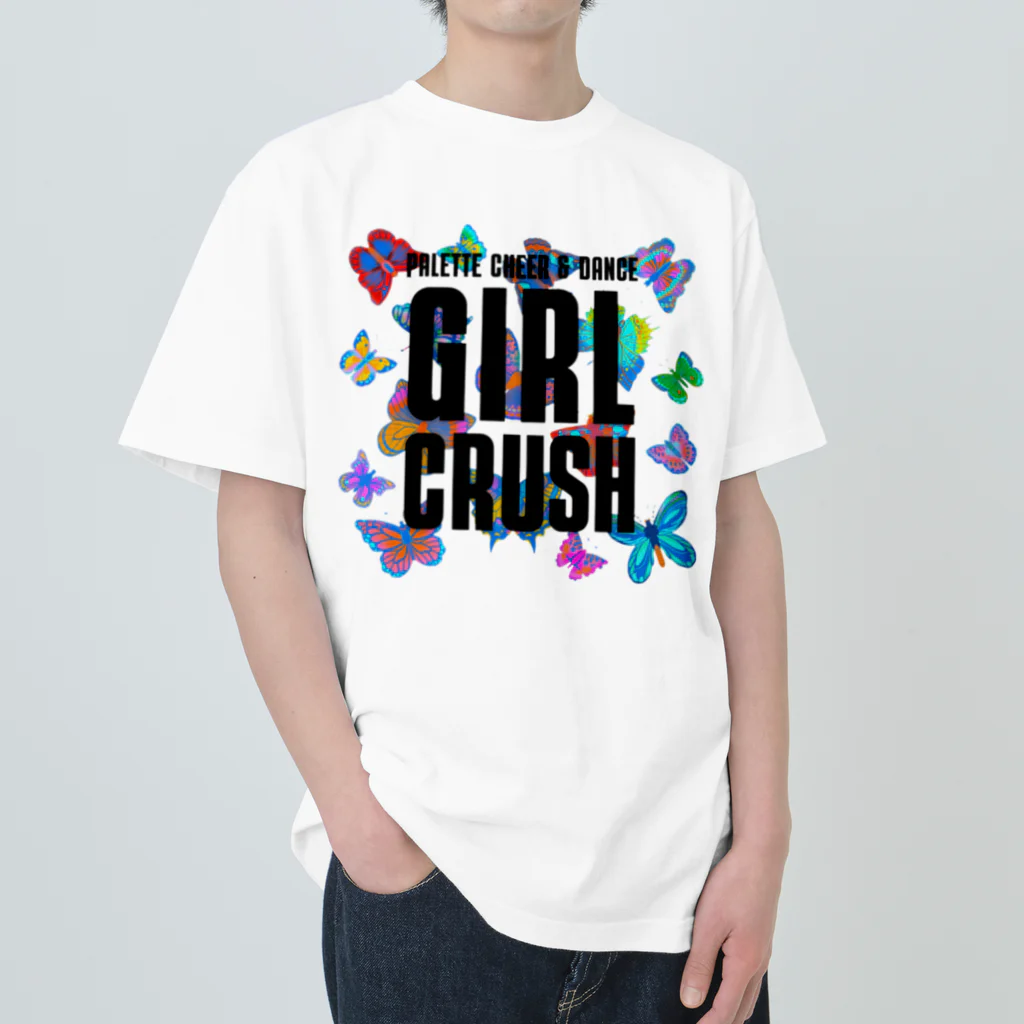 パレット　チアアンドダンスのガールクラッシュ Heavyweight T-Shirt