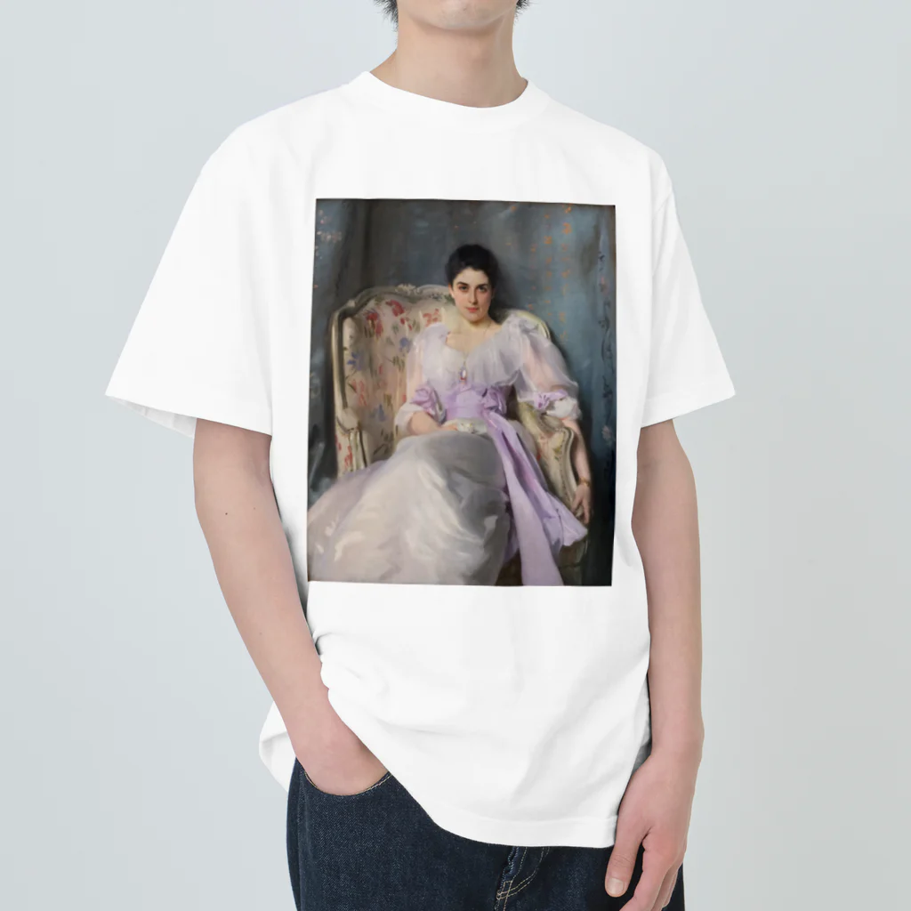 世界美術商店のロクノーのレディ・アグニュー / Lady Agnew of Lochnaw Heavyweight T-Shirt