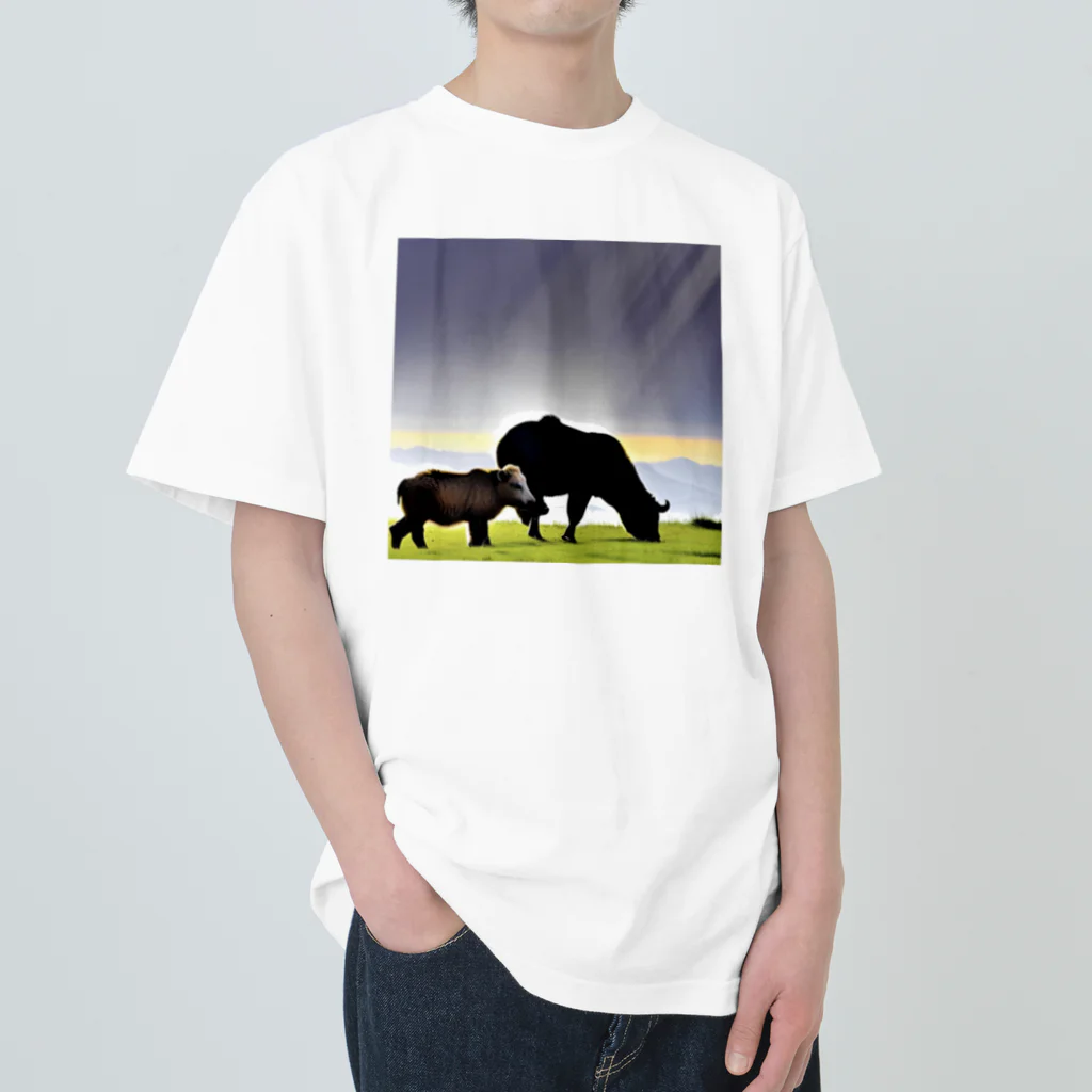 アニマルHOUSEのanimals of the world ヘビーウェイトTシャツ