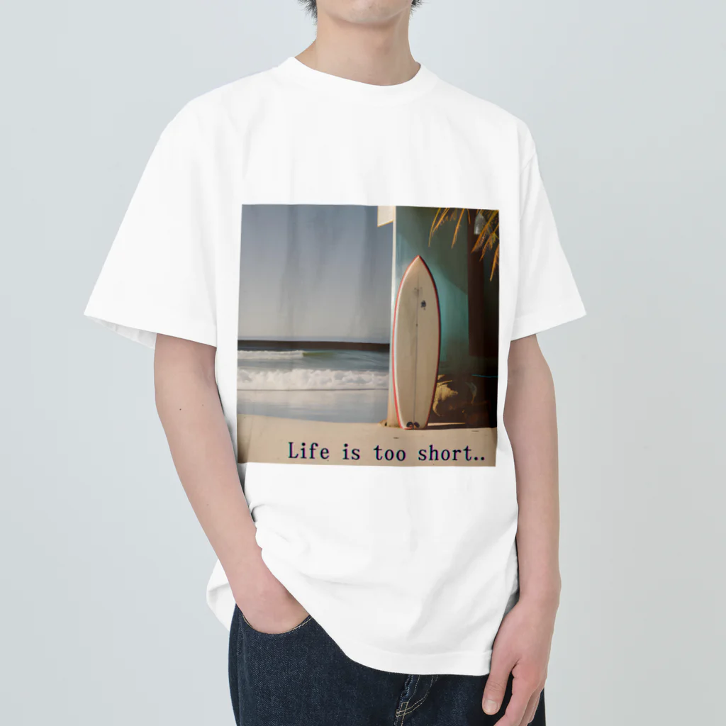 bonds-tのLife is too short Heavyweight T-Shirt