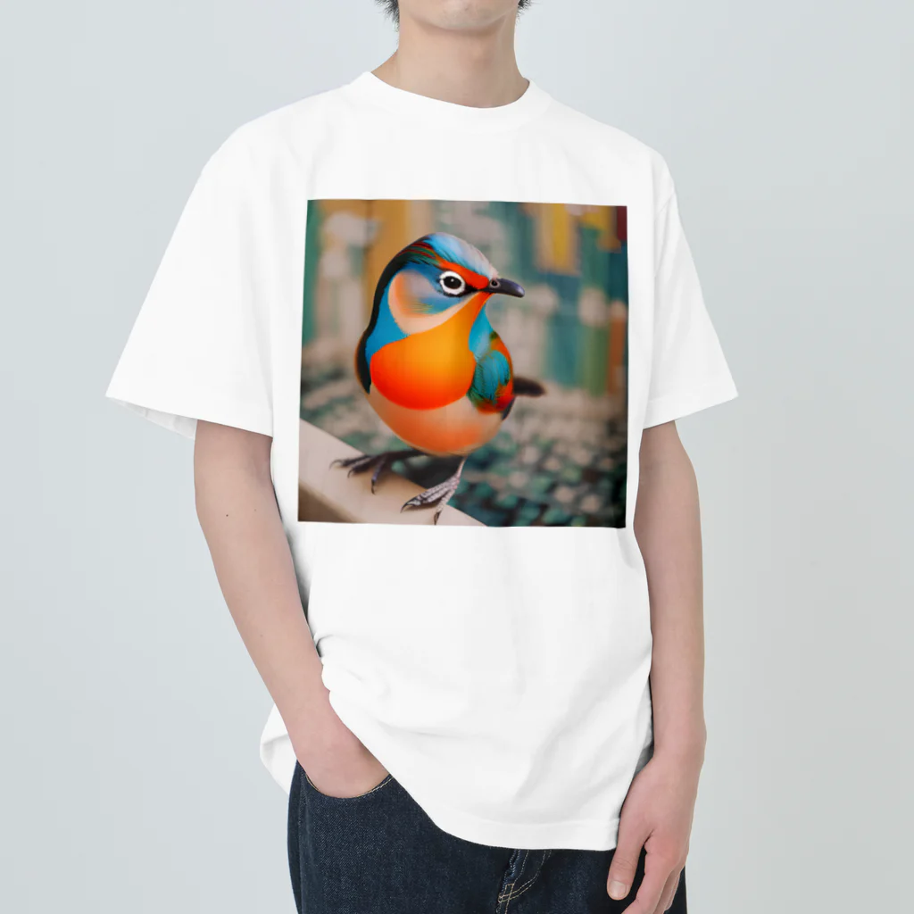 Fantasiaの虹の鳥グッズ ヘビーウェイトTシャツ