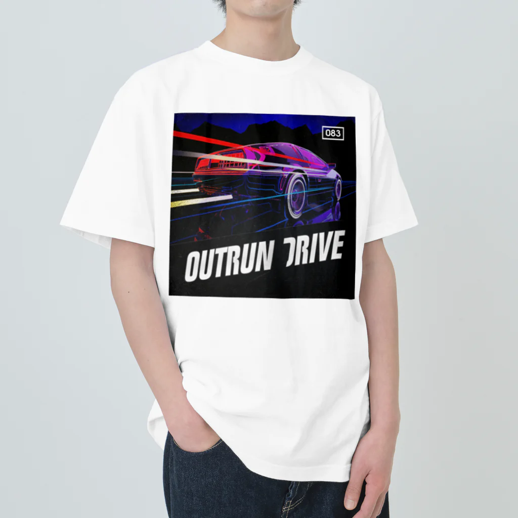 Smooth2000のOUTRUN DRIVE ヘビーウェイトTシャツ