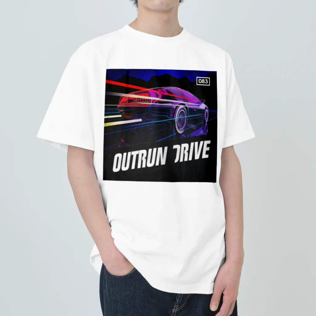 Smooth2000のOUTRUN DRIVE Heavyweight T-Shirt