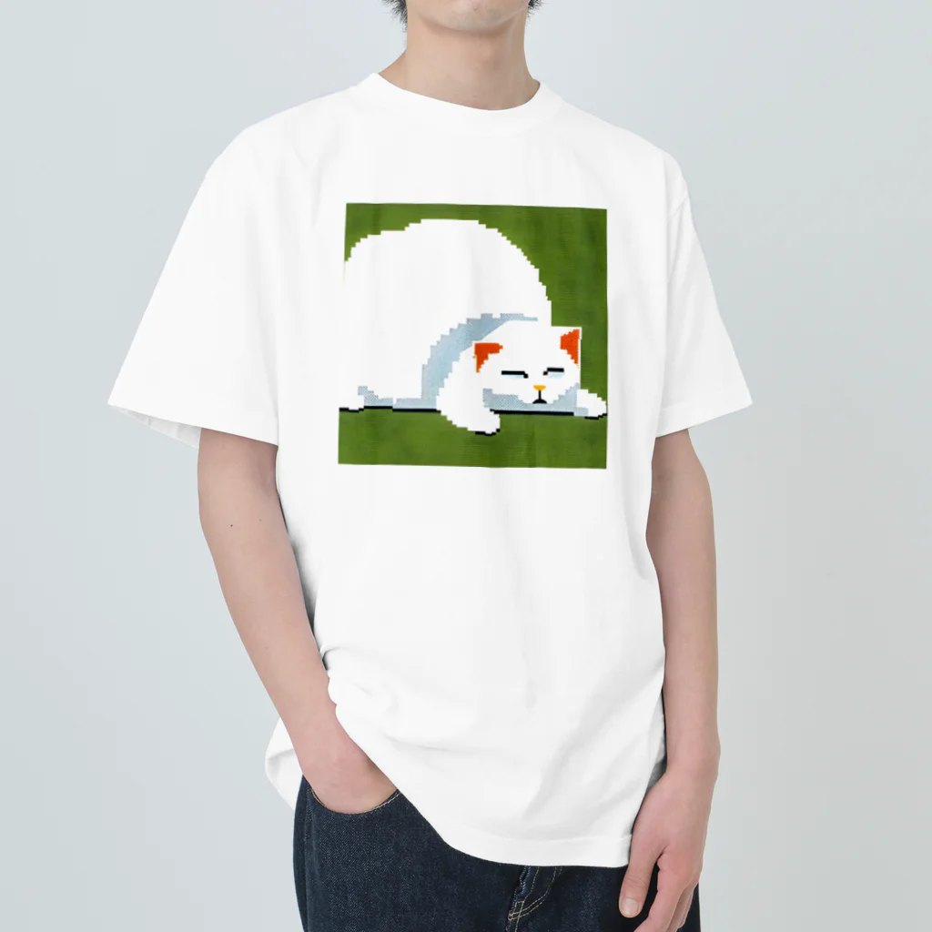 PixelArtMaestroの抹茶の魔法眠り Heavyweight T-Shirt