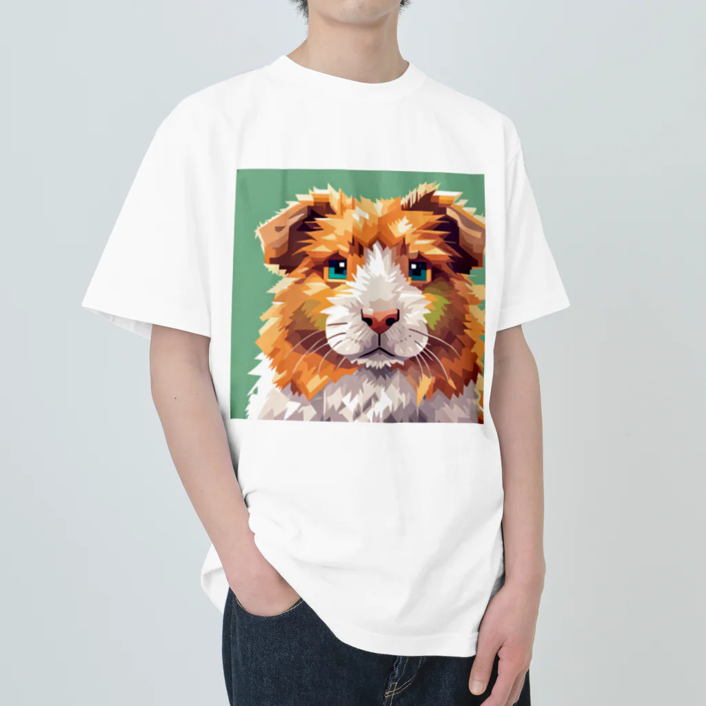 L-USのドット絵のモフ Heavyweight T-Shirt