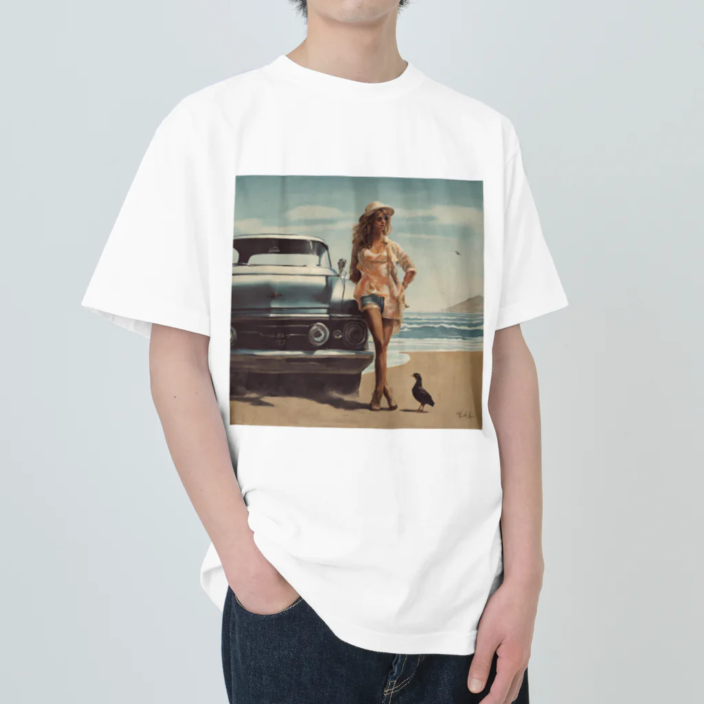 select shopの西海岸スタイル Heavyweight T-Shirt