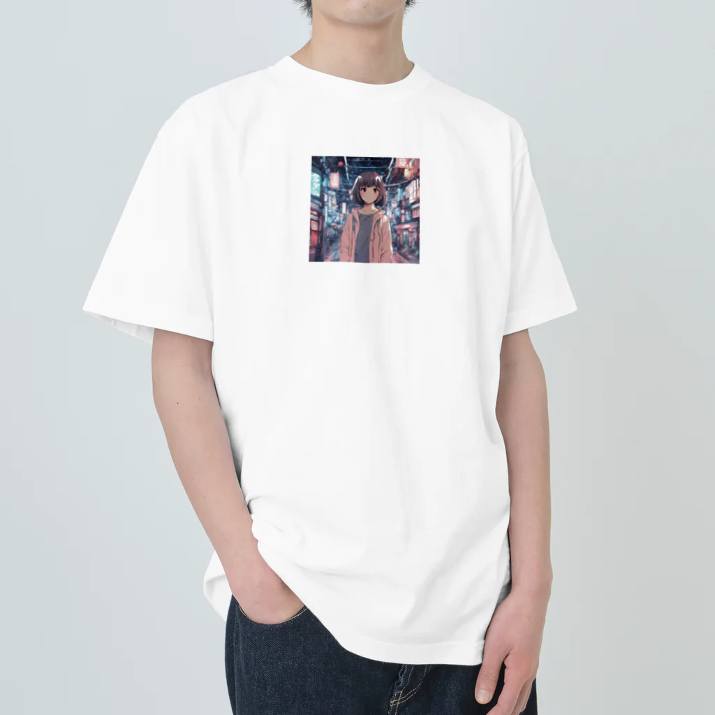 バーチャルライフ。のバーチャル少女2 Heavyweight T-Shirt