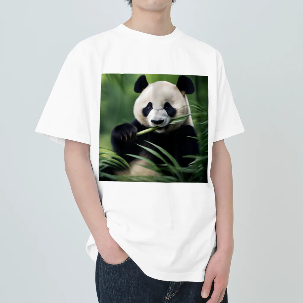 sakurabuntanのパンダ Heavyweight T-Shirt
