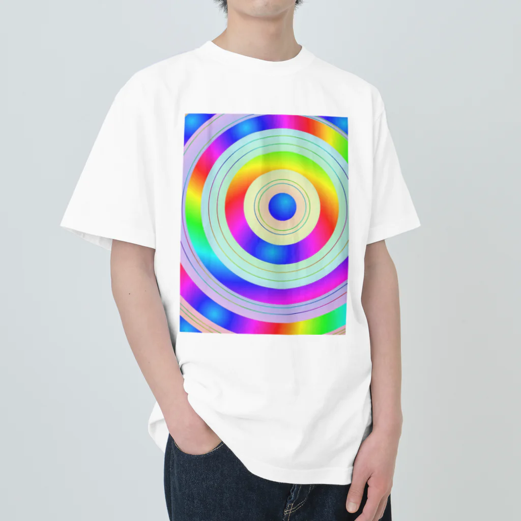 真んなキャのまんなかグルグル Heavyweight T-Shirt