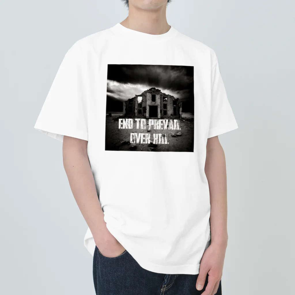 END TO PREVAIL officialのEND TO PREVAIL officialアイテム ヘビーウェイトTシャツ