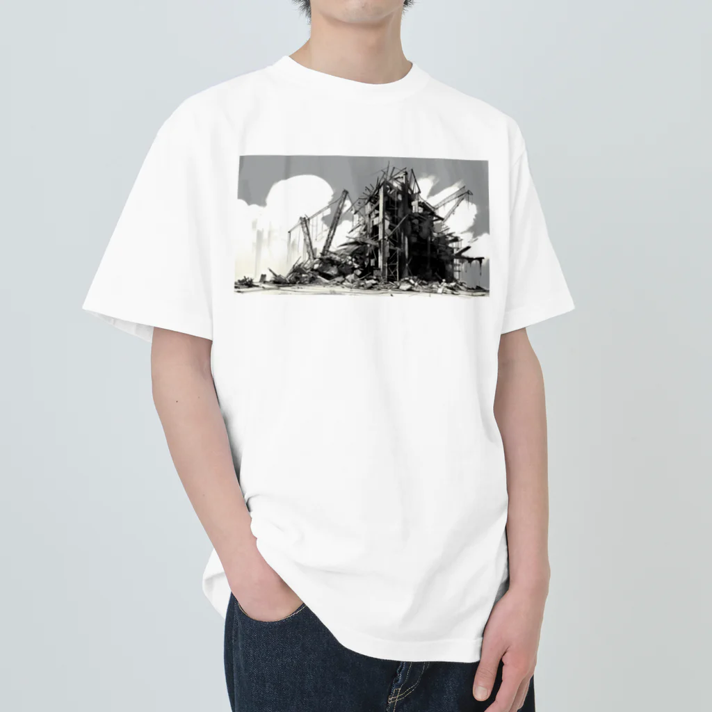 ヨッシーの廃墟 Heavyweight T-Shirt